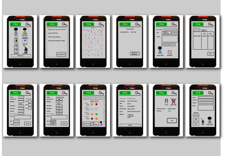 Mobile App Prototype Template